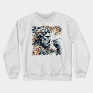 mysterious sculpture Crewneck Sweatshirt